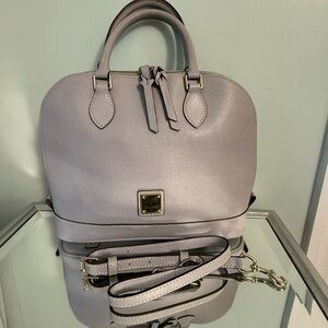 Dooney & Bourke Saffiano Leather Zip Zip Satchel